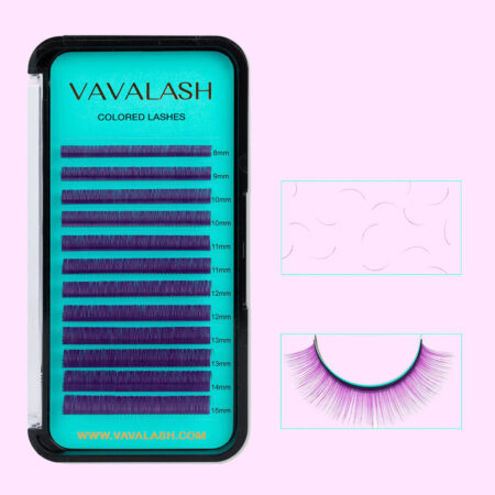 Fialové řasy